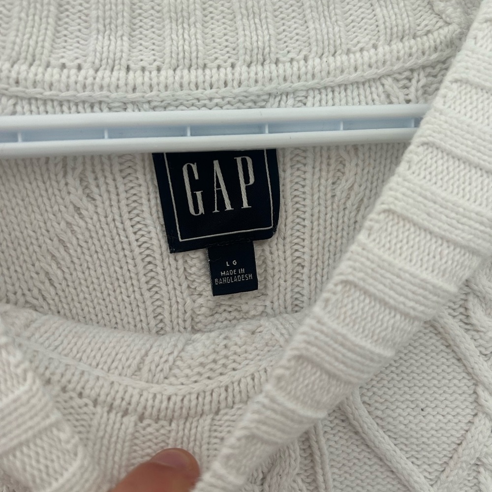 GAP Women's White Sweater